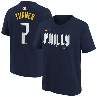 MLB Trea Turner Philadelphia Phillies City Connect Name & Number T-Shirt by Nike