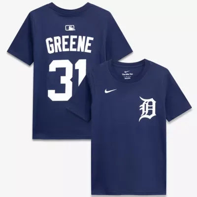 MLB Riley Greene Detroit Tigers Name & Number T-Shirt by Nike