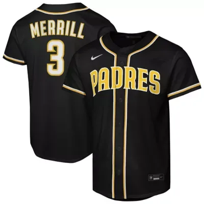 MLB Jackson Merrill San Diego Padres Fashion Replica Player Jersey by Nike