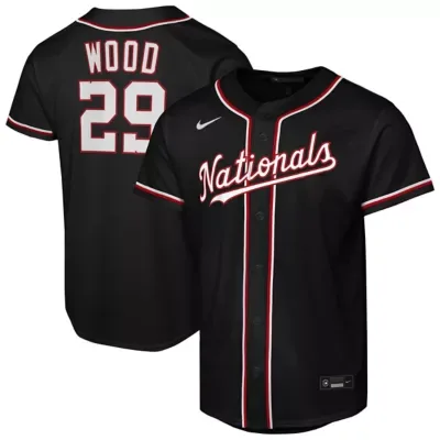 MLB James Wood Washington Nationals Fashion Replica Player Jersey by Nike