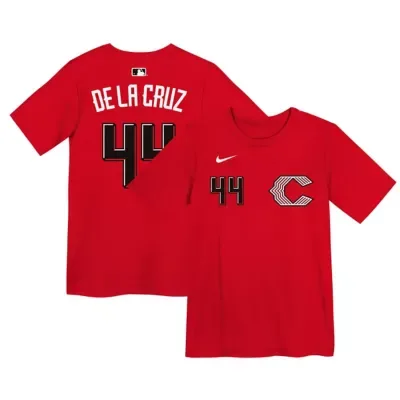 MLB Elly De La Cruz Cincinnati Reds 2026 City Connect Name & Number T-Shirt by Nike