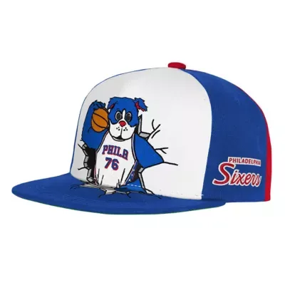 NBA Philadelphia 76ers Mascot Snapback Hat by Mitchell & Ness