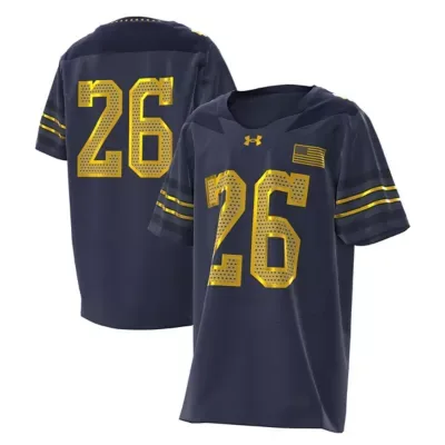 NCAA #26 Notre Dame Fighting Irish 2026 Shamrock Series Replica Football Jersey by Under Armour