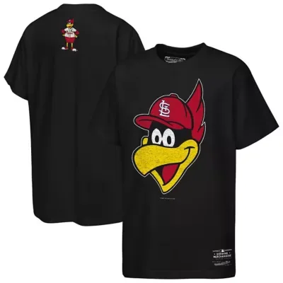 MLB St. Louis Cardinals Big Face Mascot T-Shirt by Mitchell & Ness