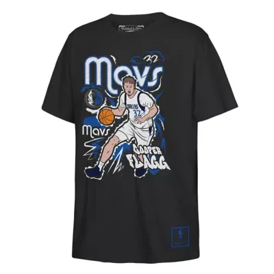 NBA Cooper Flagg Dallas Mavericks Chalked Up Player T-Shirt by Mitchell & Ness