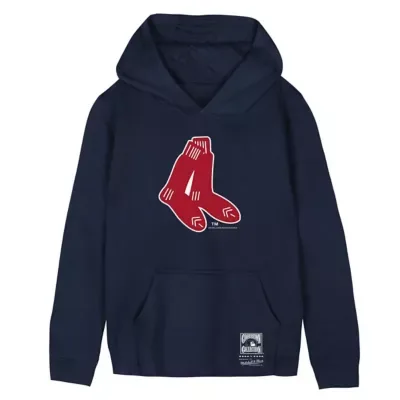 MLB Boston Red Sox Retro Logo Hoodie by Mitchell & Ness