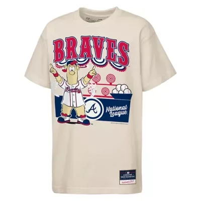 MLB Atlanta Braves Step Back Up Mascot T-Shirt by Mitchell & Ness
