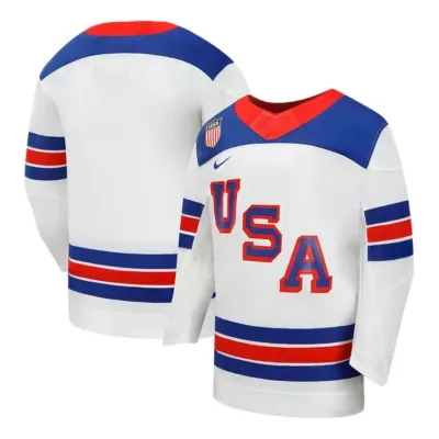World Hockey USA Hockey 2026 Away Replica Jersey by Nike