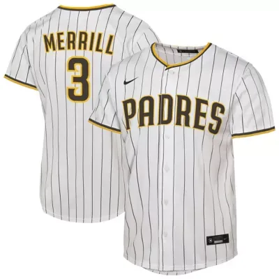 MLB Jackson Merrill San Diego Padres Home Replica Jersey by Nike