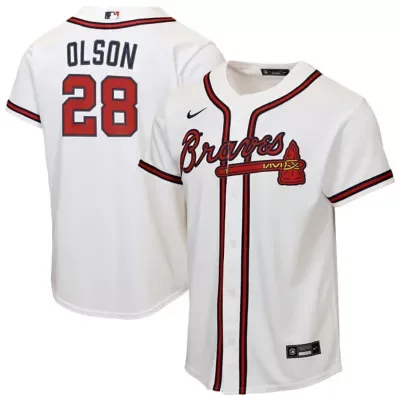 MLB Matt Olson Atlanta Braves Home Replica Jersey by Nike