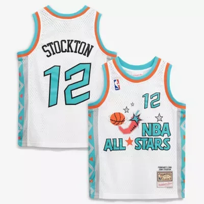 Multi-Team NBA John Stockton 1996 NBA All-Star Game Hardwood Classics Swingman Jersey by Mitchell & Ness