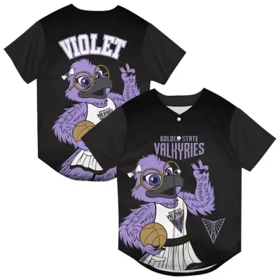 WNBA Preschool Eclipse Golden State Valkyries Mascot Friend Mesh Fashion Jersey by Outerstuff