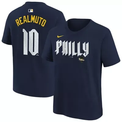 MLB J.T. Realmuto Philadelphia Phillies City Connect Name & Number T-Shirt by Nike
