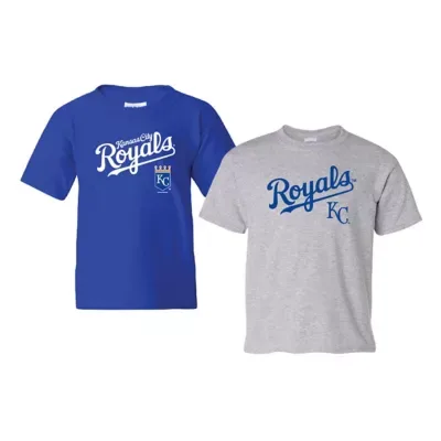 MLB Kansas City Royals 2-Pack Logo T-Shirt Set by Soft As a Grape