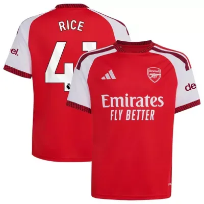 International Clubs Declan Rice Arsenal 2026/27 Home Replica Jersey by adidas
