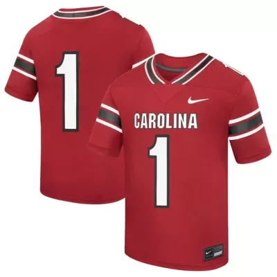 NCAA #1 South Carolina Gamecocks Home Replica Football Jersey by Nike