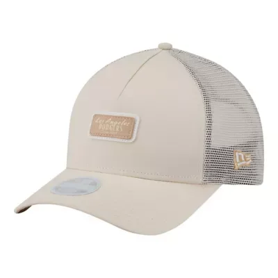 MLB Los Angeles Dodgers Tonal Patch 9FORTY M-Crown A-Frame Trucker Adjustable Hat by New Era