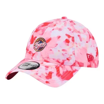 WNBA Indiana Fever Floral Print Casual Classic Adjustable Hat by New Era