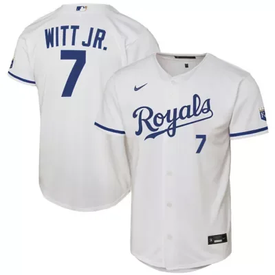 MLB Bobby Witt Jr. Kansas City Royals Home Stadium Jersey by Nike