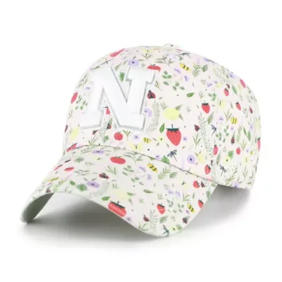 NCAA Nebraska Huskers Posey Clean Up Adjustable Hat by 47