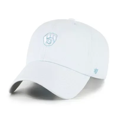 MLB Milwaukee Brewers Pastel Clean Up Adjustable Hat by 47