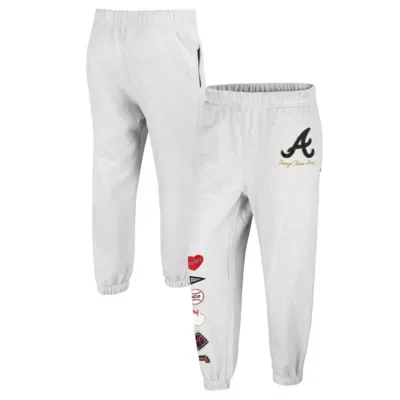 Stoney Clover Lane x 47 MLB x Lane Heather Atlanta Braves Venice Jogger Pants by X