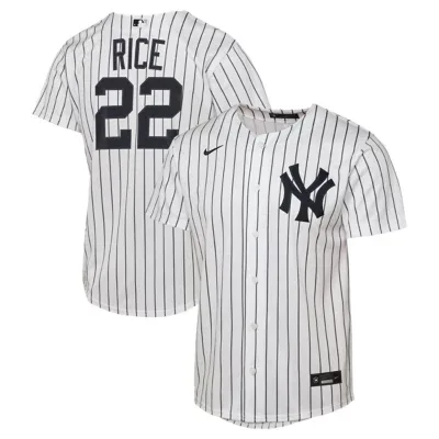 MLB Nike Ben Rice New York Yankees Home Replica Jersey by Nike