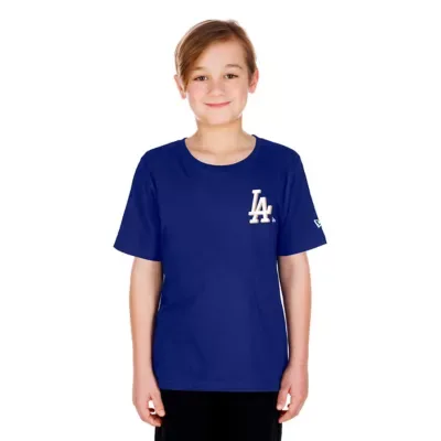 MLB Los Angeles Dodgers Cartoon Logo T-Shirt by New Era
