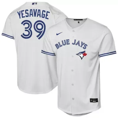 Toronto Blue Jays MLB Trey Yesavage Toronto Jays Home Baseline Jersey by Nike