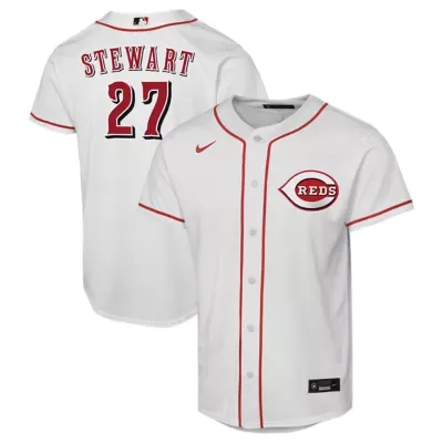 MLB Sal Stewart Cincinnati Reds Home Replica Player Jersey by Nike