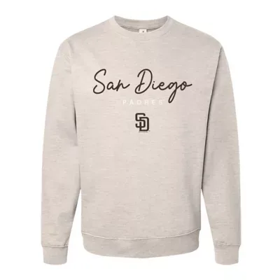 MLB San Diego Padres Pigment Dye Crewneck Sweatshirt by Soft As a Grape