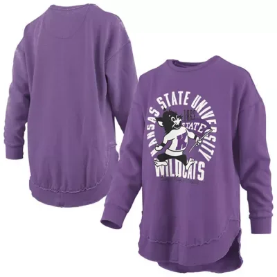 NCAA Kansas State Wildcats Blitz Crewneck Sweatshirt by Pressbox