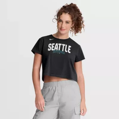 MLB Seattle Mariners Mod Cropped T-Shirt by Nike