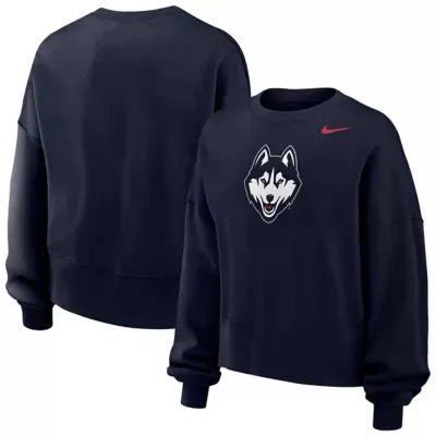 Connecticut Huskies NCAA UConn Huskies Phoenix Fleece Pullover Sweatshirt by Nike