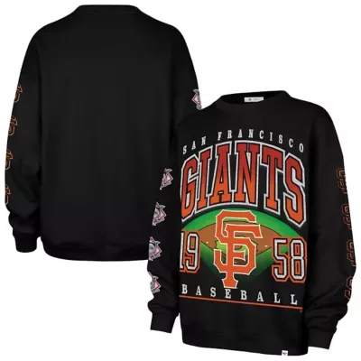 MLB San Francisco Giants Trendy Team Go Big Oversized Sweatshirt by 47