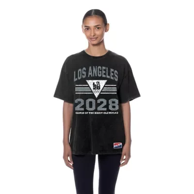 IOC LA 2028 Summer Olympics Mineral Wash Oversized T-Shirt by New Era