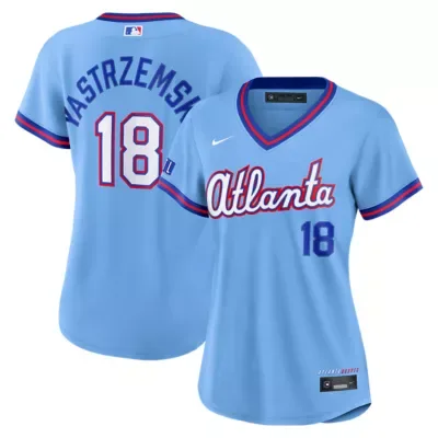 MLB Nike Mike Yastrzemski Atlanta Braves 2026 City Connect Stadium Jersey by Nike