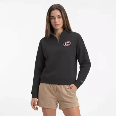 NHL Carolina Hurricanes Powerblend Quarter-Zip Sweatshirt by Champion