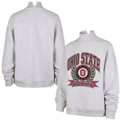 NCAA Ohio State Buckeyes Laurel Arch Mock Neck Sweatshirt by 47