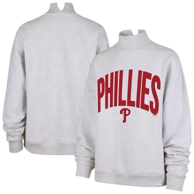 MLB Philadelphia Phillies Subtle Muse Mock Neck Sweatshirt