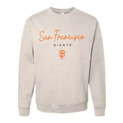 MLB San Francisco Giants Pigment Dye Crewneck Sweatshirt by Soft As a Grape