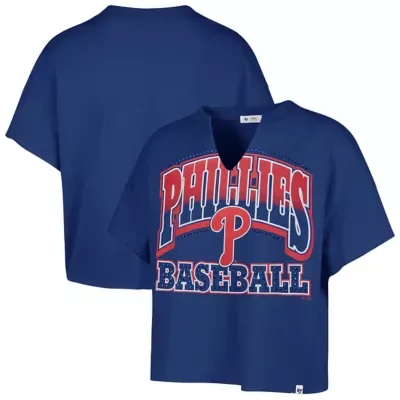 MLB Philadelphia Phillies Win Big Oversized Notch-Neck T-Shirt by 47