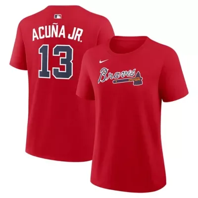 MLB Ronald Acuña Jr. Atlanta Braves Name & Number T-Shirt by Nike