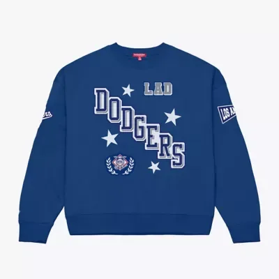 MLB Los Angeles Dodgers Pep Rally Sweatshirt by Mitchell & Ness