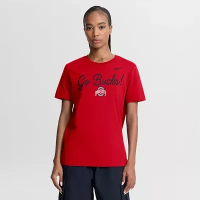 NCAA Ohio State Buckeyes Script Mantra Logo T-Shirt by Nike