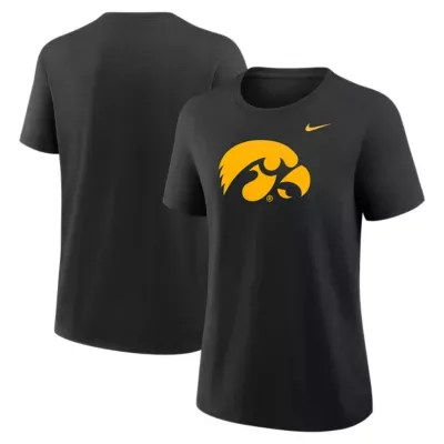 NCAA Iowa Hawkeyes Primary Logo T-Shirt by Nike