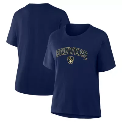 MLB Milwaukee Brewers Lockup Legacy T-Shirt by Fanatics