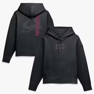NHL Colorado Avalanche Blackout Hoodie by Fanatics