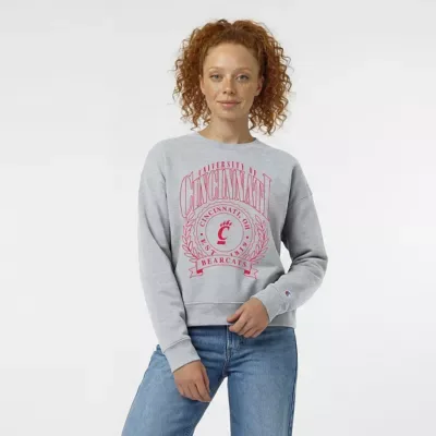 NCAA Cincinnati Bearcats Academic Crest Powerblend Crewneck Sweatshirt by Champion