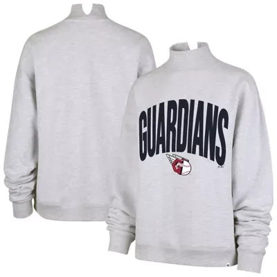 MLB Cleveland Guardians Subtle Muse Mock Neck Sweatshirt by 47